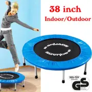 Mini Trampolines 38" Foldable Sporting Fitness Rebounder Home & Outdoor Gym