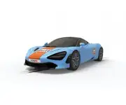 Scalextric 560004394 - 1:3 2 Mclaren 720S Gulf Edition HD - New