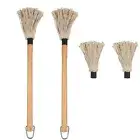 Handle Roasting Smoking Steak BBQ Sauce Mop Basting Brush Grill Brush Barbecue