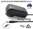 12V 24W LED STRIP LIGHT POWER SUPPLY DRIVER TRANSFORMER DOWN LIGHT PLUG AND LEAD