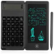Calculator Notepad 6 Inch LCD Writing Tablet Digital Drawing Pad with7742