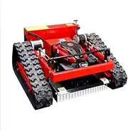 Robot Lawn Mower Robotic Lawn Mower for 0.75 Acres Cut, Height 10-150mm, Remote Controlled Lawn Mower 45° Slope Capability, for Garden Lawns Green Belts Orchards