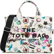 [Marc Jacobs] Women's The Medium Tote, White Multi, One Size