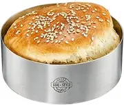 GEFU Barbecue Burger Ring Mould, Silver, 89361