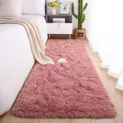 Soft Runner Rug for Bedroom Living Room Plush Fluffy Rug 2x6 Feet, Shag Furry...