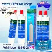 4X Water Sentinel WSW-2 Replacement Fridge Filter for 4396508