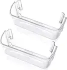 2 Pack Refrigerator Door Bin Shelf Compatible with Frigidaire & Kenmore Bottom 2