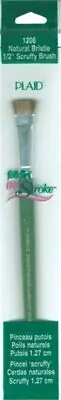 Plaid One Stroke Brush-Scruffy 1/2" Width