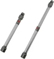 Telescopic Rod Extension Tube Compatible for Dyson V7 V8 V10 V11 V15 Handheld Vacuum Cleaner Extension Tool Accessories Spare Parts(Grey)