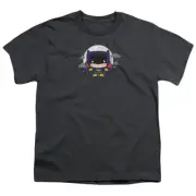 Batgirl Batgirl Chibi Kids Youth T Shirt Licensed DC Comics Charcoal