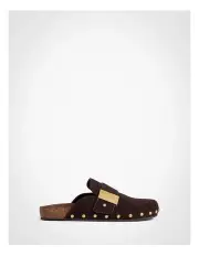 [Witchery] Zoey Stud Mules in Chocolate Brown