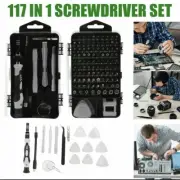 TORX SCREWDRIVER KIT FOR POCKET T3 T4 T5 T6 T8 STAR TRIANGLE MICRO BITS-117PCS