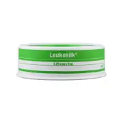 Leukosilk Hypoallergenic Adhesive Tape 1.25cmx5m - Roll 01021-00