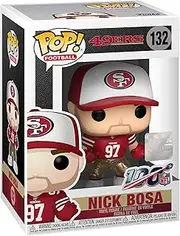 Pop NFL 49ers Nick Bosa Home Jersey Vinyl Figure