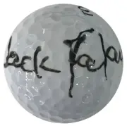 Jack Palance Autographed Top Flite 4 XL Golf Ball