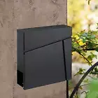 Wall Mounted Mailbox Modern Letterbox for Office Home Decorative External