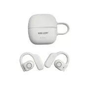 KING LUCKY Wireless Open Ear Headphones Bluetooth Sport Headset White