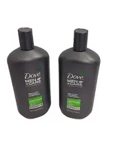 New 2 X 32 FL oz Dove Men+care Fortifying Shampoo+conditioner Fresh Clean 2 in 1