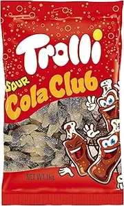 Trolli Sour Cola 1KG – Tangy Cola-flavoured Gummy Bottles