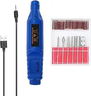USB Power Supplys Handheld Electric Grinder Drill Tool Nail Atum Removing Drill Grinding Rotary Tool Kit for Milling Trimming Polishing Engraving