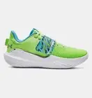 Mens Under Armour UA Flow FUTR X Basketball Shoes Size 10 Green Blue 3026046 300