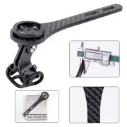 Stylish Carbon Fiber Holder for Garmin and Integrated Handlebar Mount