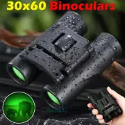 30x60 High Power Military Binoculars Day/Night Zooming Skyscope Goggles Hunting