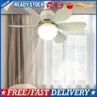 Modern LED Ceiling Fan E27 Base Remote Control Indoor Ceiling Fan Light 3 Speeds