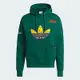 Adidas C Badge Hoody [IL2354] 男 連帽 上衣 帽T 亞洲版 休閒 學院風 刷毛 保暖 綠