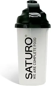 Saturo Shaker | Perfect for Your Protein Shake & Ideal for On the Go | With Strainer for Perfect Mixing - No Clumps | 700 ml