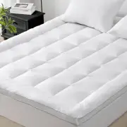 King Size Mattress Pad Pillow Top Mattress Cover Padded with down Alternative Fi