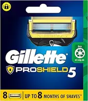 Gillette Fusion ProShield Razor Blades, 8 Count
