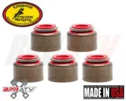 Yamaha Rhino 660 YXR 660 Kibblewhite RED Viton Valve Stem Seals Seal Set of 5