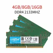 16GB 8GB 4GB DDR4 2133MHz PC4-17000S 1.2V SODIMM Laptop Memory SDRAM Crucial BT