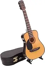 GARIOUANS 1Pc Mini Guitar Decoration Lifelike Guitar Model for Home Decor Premium Quality Mini Guitar Prop Birthday for Music Lovers Teaching Aid Photo Prop