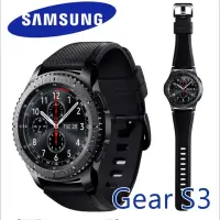 在飛比找蝦皮購物優惠-Gear S3 Frontier 現貨 智慧型手錶 橡膠錶帶