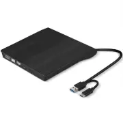 External DVD Optical Drive USB3.0 Writer USB-C External CD/DVD cd-r/cd-ROM Op...