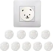 Child Proof Outlet Covers | Socket Outlet Insulation Cover | Safe and Harmless Safety Power Outlet Protector for Garage, Bedroom, Living Room, Hotel Room, Work Area