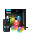 Govee Smart Outdoor String Lights, RGBIC Warm White 48ft LED Bulbs for...