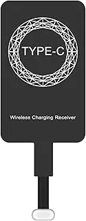 Wireless Charging Receiver – Charging Patch Pad, Transfer Adapter | Compact Induction Charging Patch, Efficient Wireless Input Connector for Smartphones, USB Devices Charging Cable Routine Usage