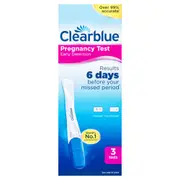 Clearblue Early Detection Pregnancy Test 3 Pack