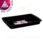 Wham Essentials Deep Oven Tray│Dishwasher and Freezer Safe│Non-stick│Black