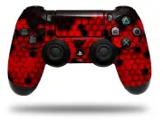 Skin for Playstation 4 Sony PS4 Controller HEX Red