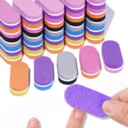 10/20/50Pcs Mini Nail Sponge Files Buffer Block Buffing Sanding Nails Manicure