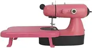 Desktop Electric Sewing Machine, Multifunction Heavy Duty Embroidery Machine with Do-It-Yourself Winders and Lights, 700 RPM, Wide Table, for Beginners and Advanced
