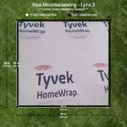 Tyvek Footprint for the Alps Mountaineering Lynx 3 Tent