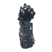 Robot Mechanical Arm Claw Humanoid Left Hand with Servos for Robotics Assembled