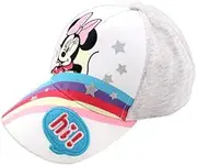 [Disney] Baseball Cap, Minnie Mouse Adjustable Toddler 2-4 Or Girl Hats for Kids Ages 4-7