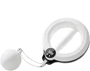 Weighted Hulla Hoop - Weighted Arm Strength Hoops | 360 Degree Auto-Spinniing Ball Massage | Portable Fitness Equipment Smart Waist Exercise Ring, Hand-cranked Infinity Hoop for Upper Body
