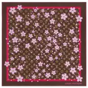 LOUIS VUITTON × Takashi Murakami Carré 70 Cherry Blossom Silk Scarf M96102